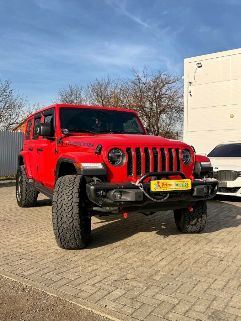 Jeep Wrangler Rubicon после ремонта